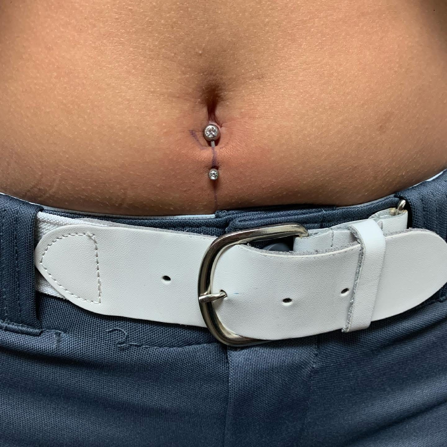 Bottom Navel — navel piercing